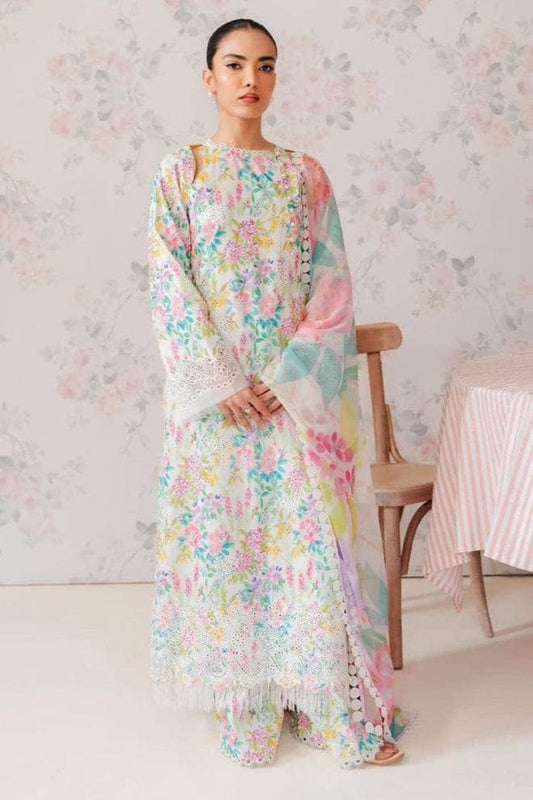 SP-AF70 Digital Printed Lawn Suit 3pc with Lawn Digital Printed Dupatta - Shaa Posh