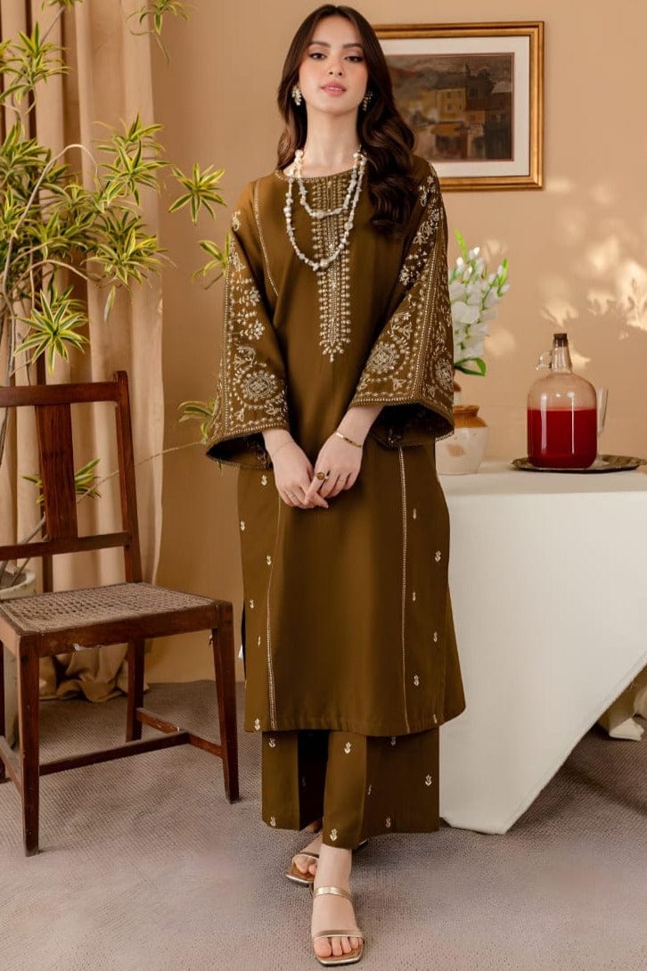 SP-BA68 Lawn Fully Embroidered 2pc - Shaa Posh