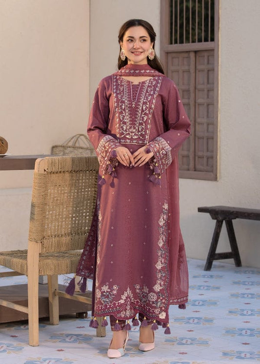 Sha Posh SP-2.0 unstitched three-piece heavy embroidered lawn suit with four-sided embroidered chiffon dupatta, detailed fabric design.